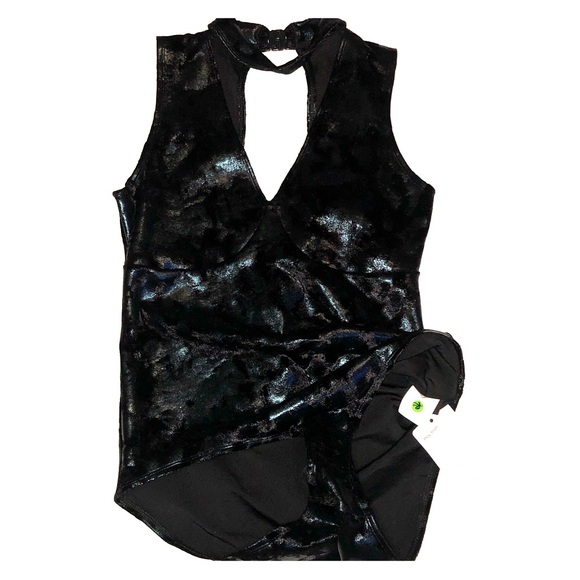 Blackmilk Other - Blackmilk velvet decay bodysuit NWT